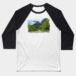 The Icefields Parkway - Rocky Mountains Baseball T-Shirt